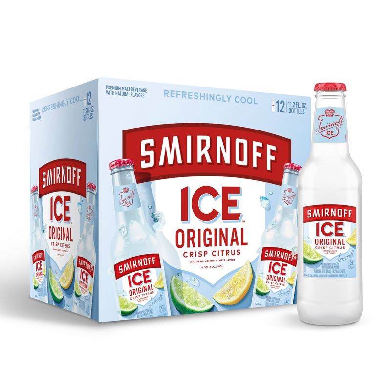 slide 1 of 12, Smirnoff Ice Original - 12pk/11.2 fl oz Bottles, 12 ct, 11.2 fl oz