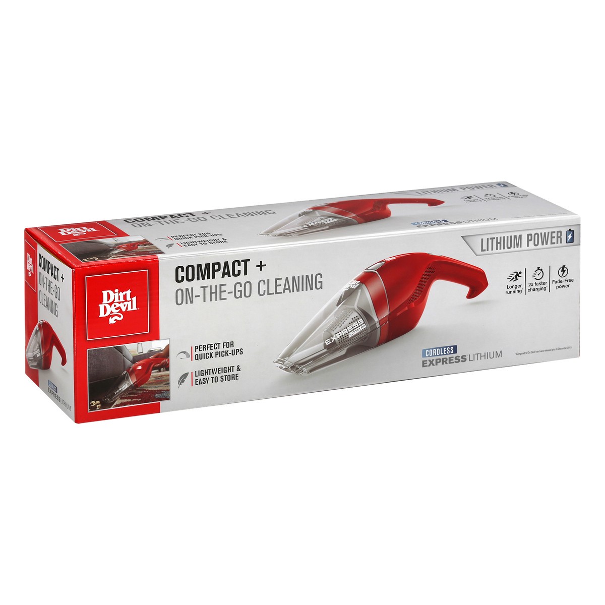 slide 7 of 9, Dirt Devil Express Lithium Cordless Handheld Vacuum 1 ea, 1 ct