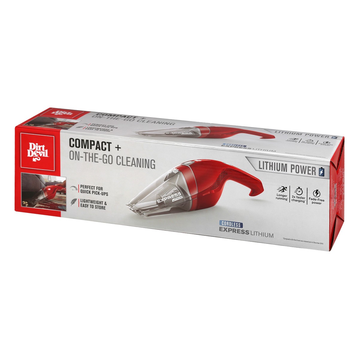 slide 2 of 9, Dirt Devil Express Lithium Cordless Handheld Vacuum 1 ea, 1 ct