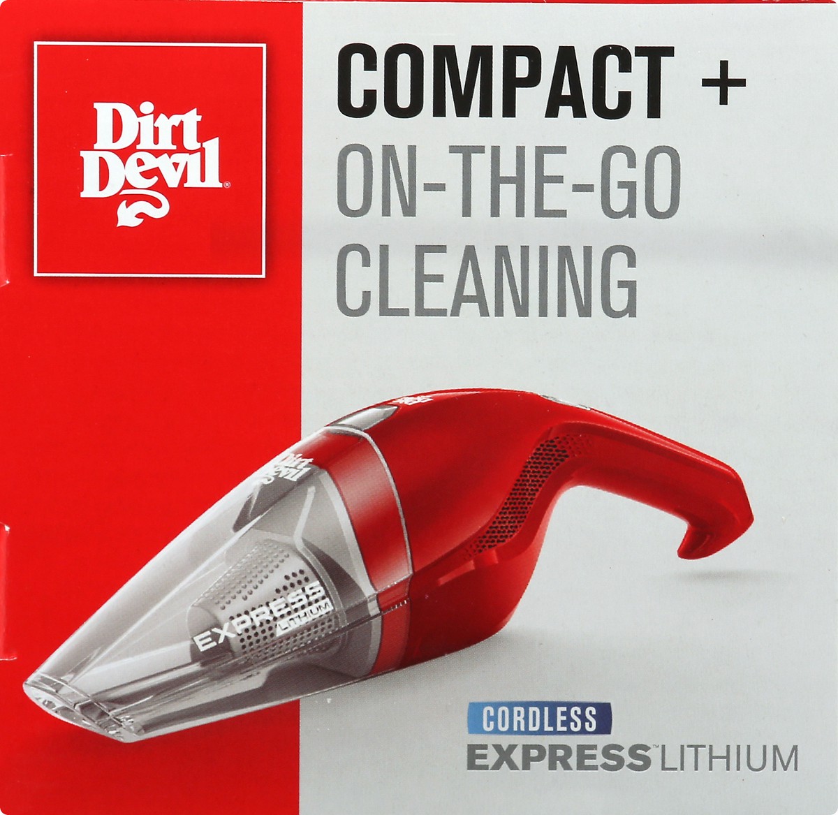 slide 4 of 9, Dirt Devil Express Lithium Cordless Handheld Vacuum 1 ea, 1 ct