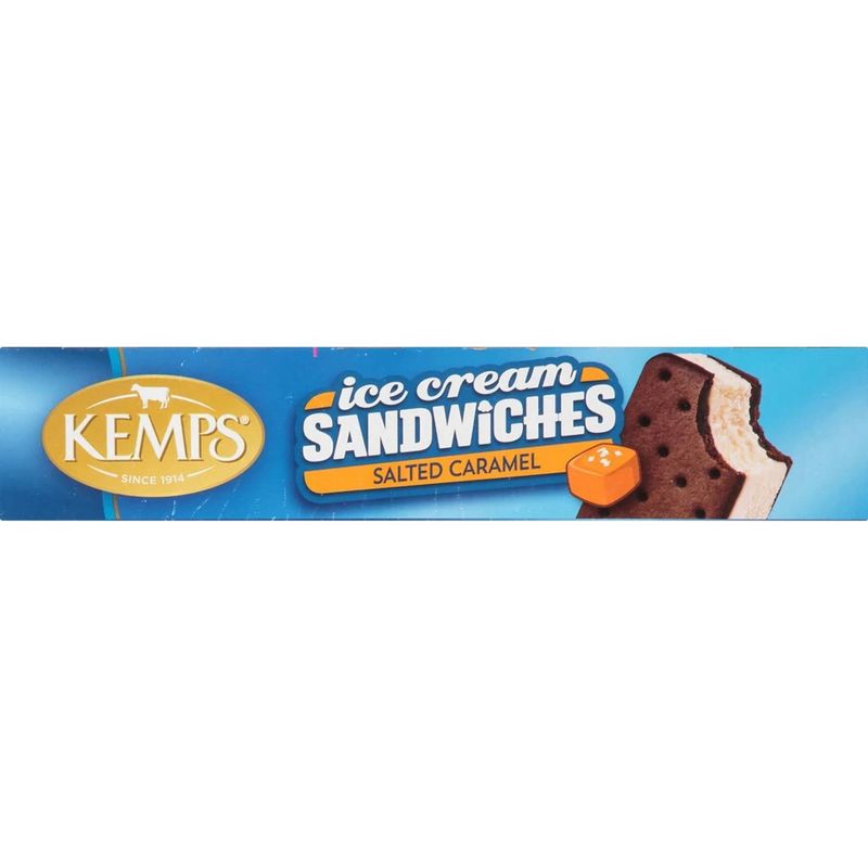 slide 4 of 5, Kemps Salty Caramel Ice Cream Sandwich - 12pk, 12 ct