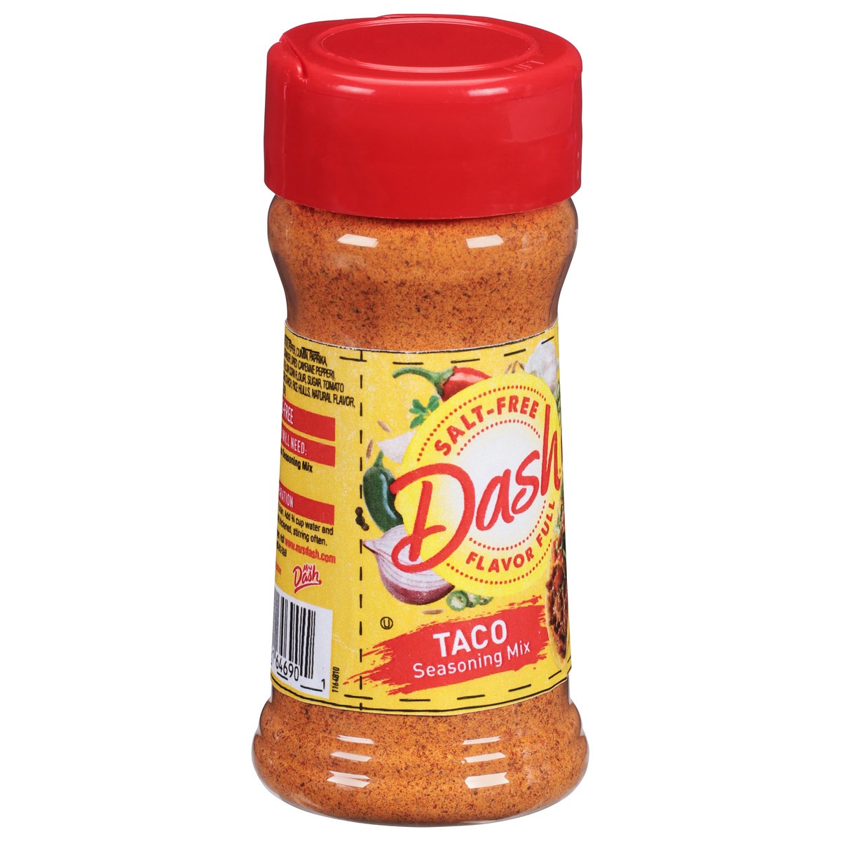 slide 9 of 9, Dash Salt-Free Taco Seasoning Mix 2.5 oz, 2.5 oz