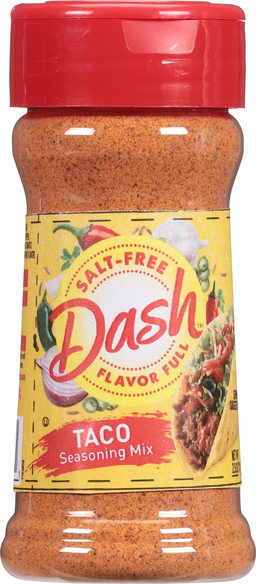 slide 4 of 9, Dash Salt-Free Taco Seasoning Mix 2.5 oz, 2.5 oz