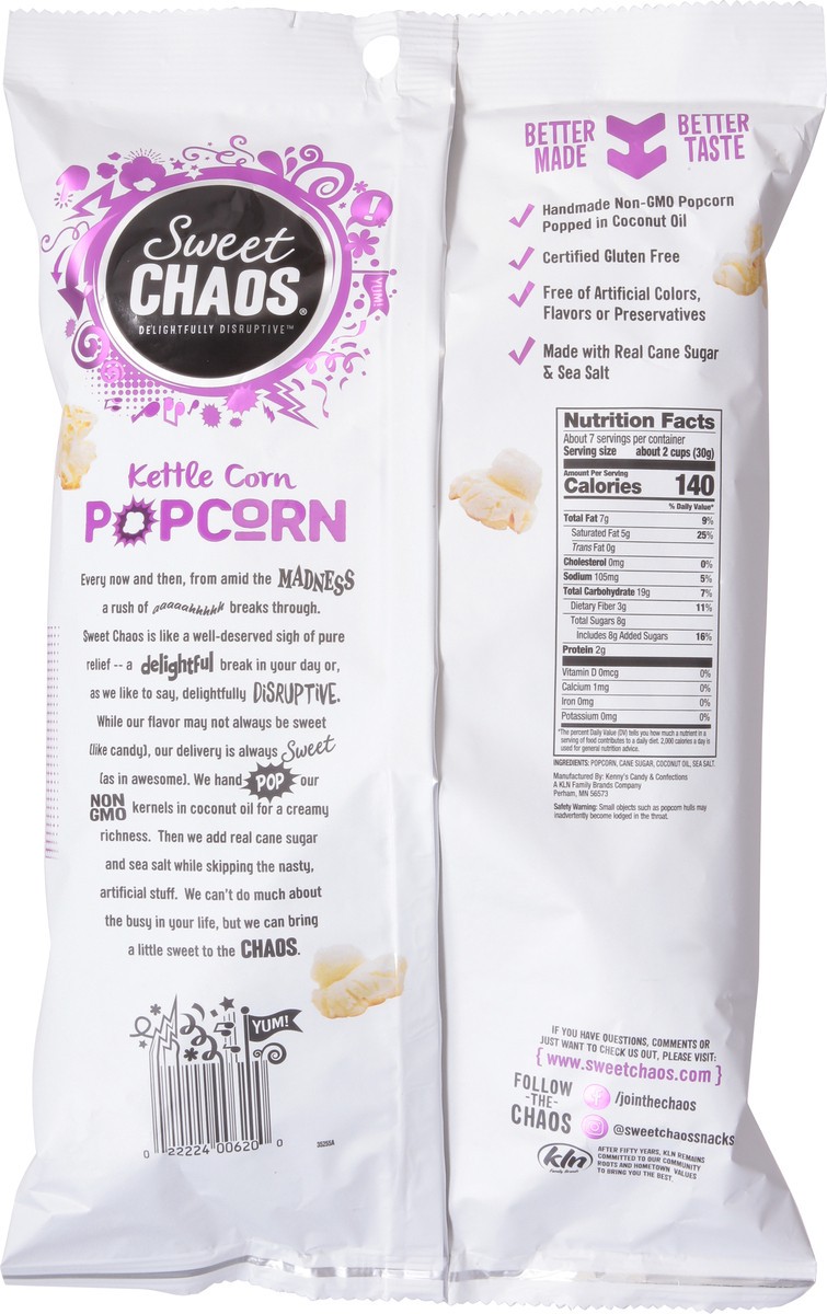 slide 9 of 13, Sweet Chaos Kettle Corn Popcorn - 7 oz, 7 oz