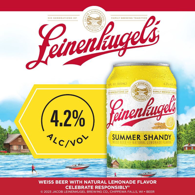 slide 2 of 10, Leinenkugel's Seasonal Beer - 12pk/12 fl oz Cans, 12 ct; 12 fl oz
