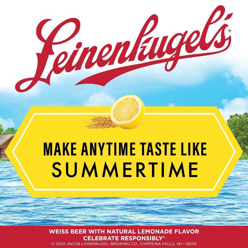 slide 5 of 10, Leinenkugel's Summer Shandy Beer - 12pk/144 fl oz Cans, 12 ct; 144 fl oz
