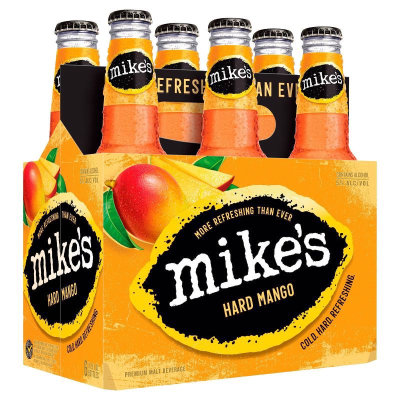 slide 2 of 5, Mike's Hard Lemonade Mike's Hard Mango Punch - 6pk/11.2 fl oz Bottles, 6 ct; 11.2 fl oz