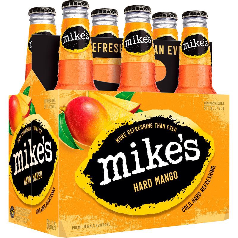 slide 5 of 5, Mike's Hard Lemonade Mike's Hard Mango Punch - 6pk/11.2 fl oz Bottles, 6 ct; 11.2 fl oz