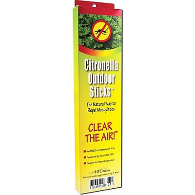 slide 1 of 1, Citronella Outdoor Sticks, 10 ct