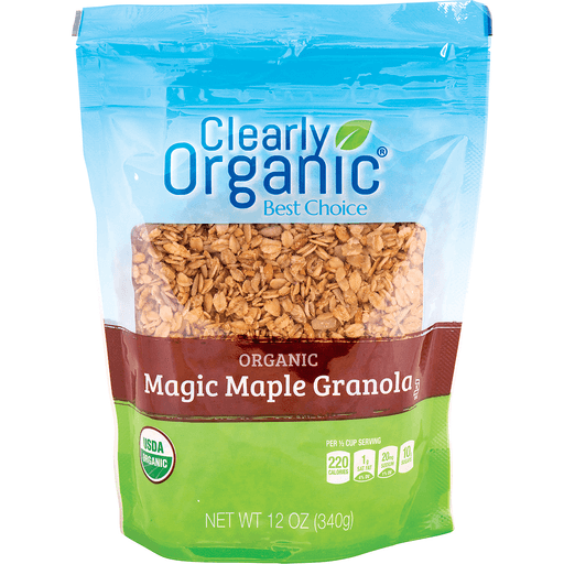 slide 1 of 1, Clearly Organic Magic Maple Granola, 12 oz