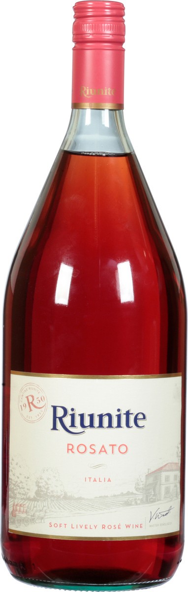 slide 7 of 12, Riunite Rose Wine Rosato 1.5 l, 1.50 liter