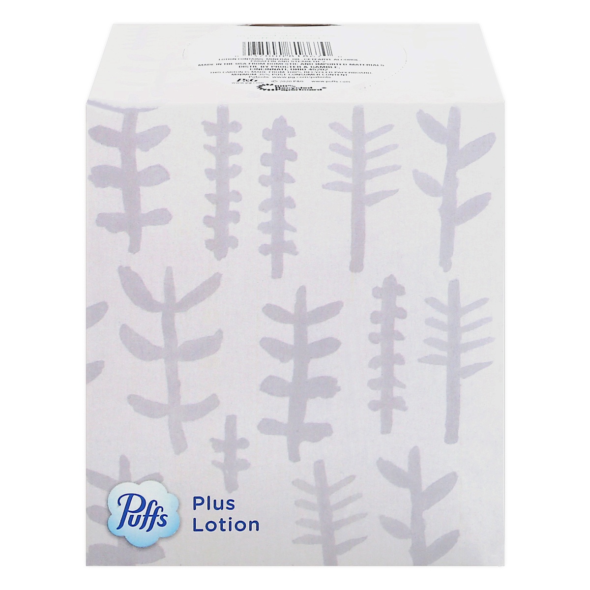 slide 1 of 3, Puffs Plus Lotion Facial Tissue, 1 Cube, 48 Tissues Per Box, 