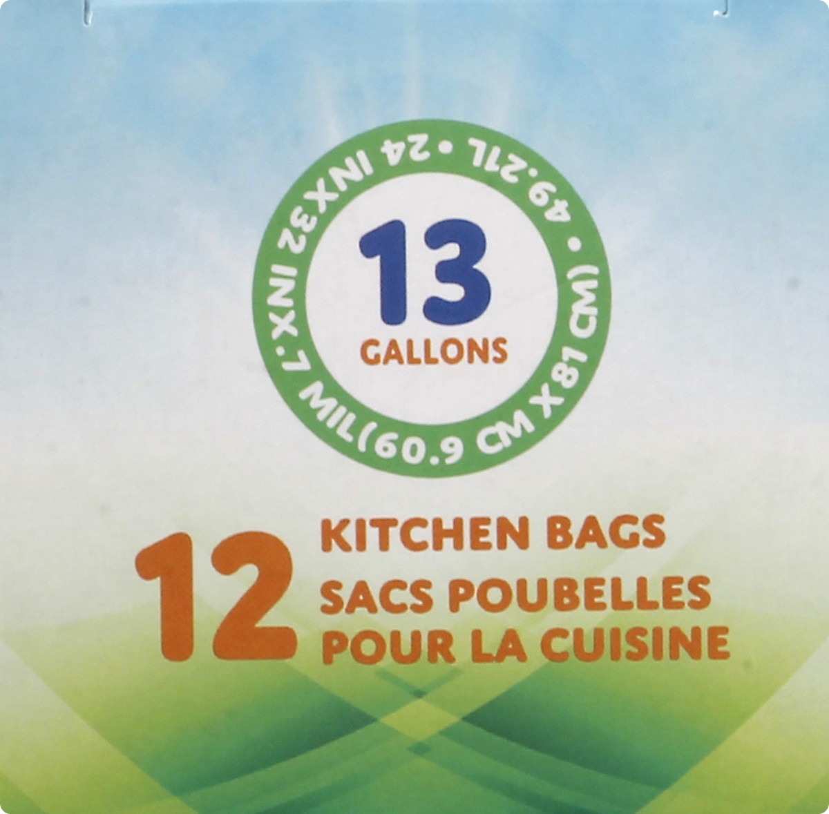 slide 9 of 11, NatureZway Naturezway Waste Bags, Compostable, Kitchen Cuisine, 12 ct