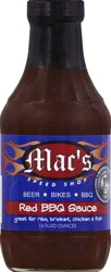 Mac's BBQ Sauce 16 oz