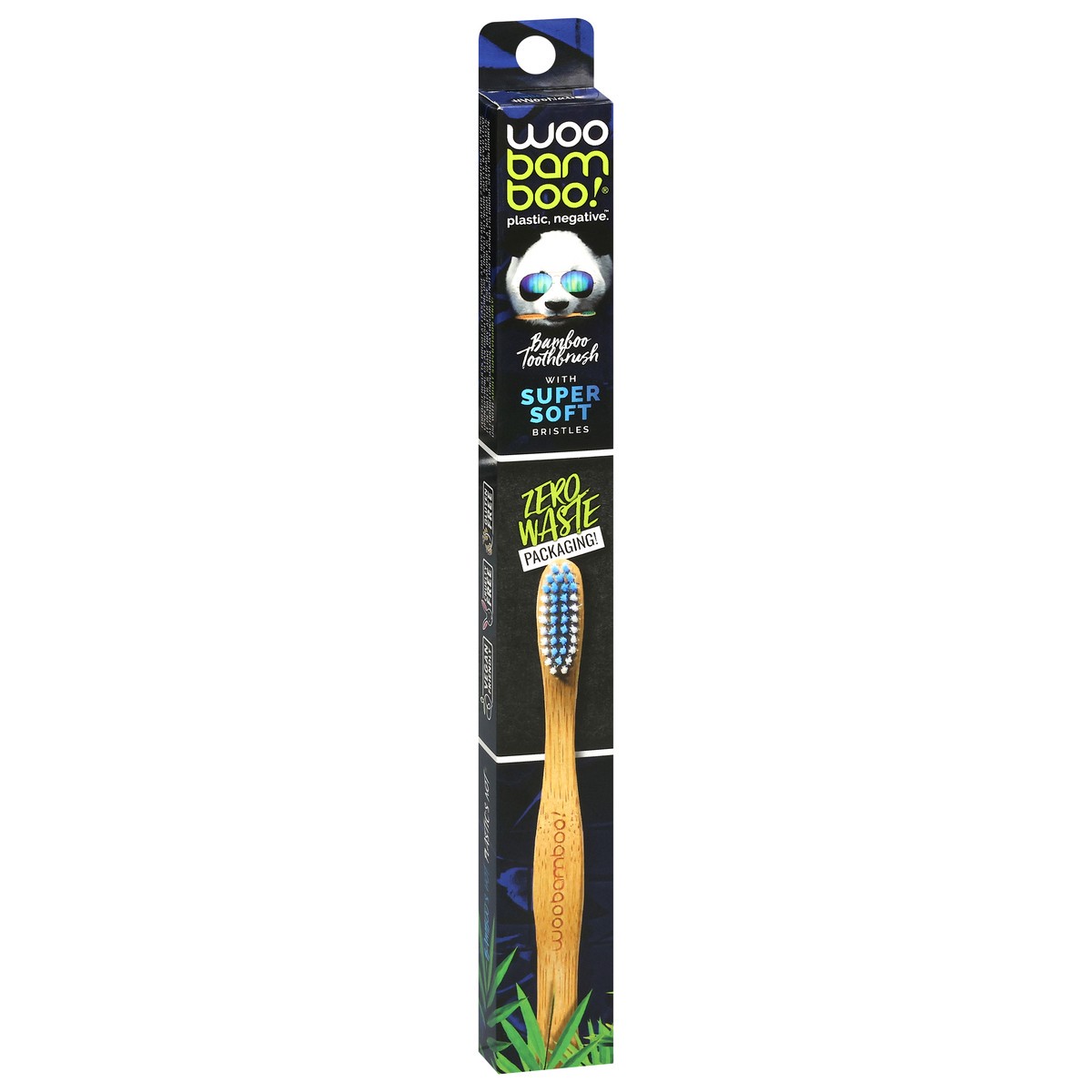 slide 7 of 11, WooBamboo Super Soft Bristles Bamboo Toothbrush 1 ea, 1 ct