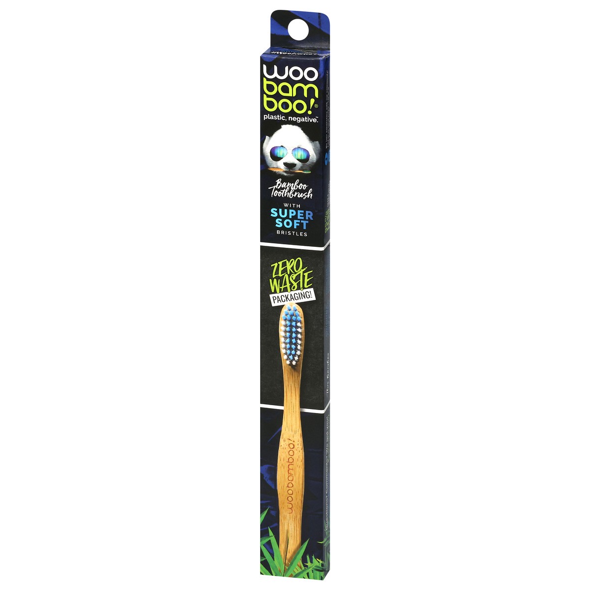 slide 10 of 11, WooBamboo Super Soft Bristles Bamboo Toothbrush 1 ea, 1 ct