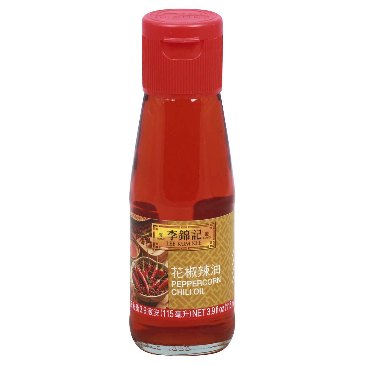 slide 1 of 10, Lee Kum Kee Chili Oil 3.9 oz, 3.9 oz