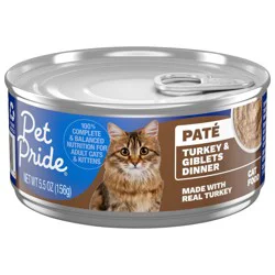 Pet Pride Turkey & Giblets Dinner Pate Cat Food