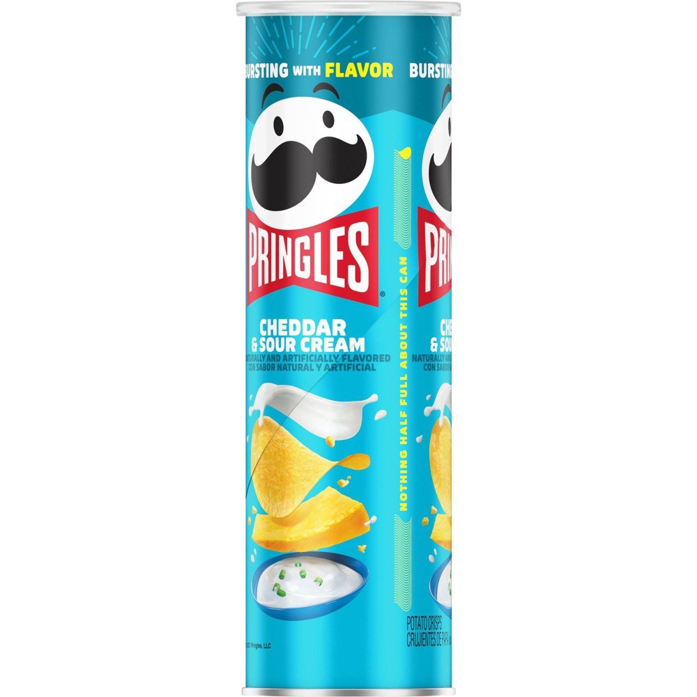 Pringles Cheddar and Sour Cream Potato Crisps Chips 5.5 oz Shipt