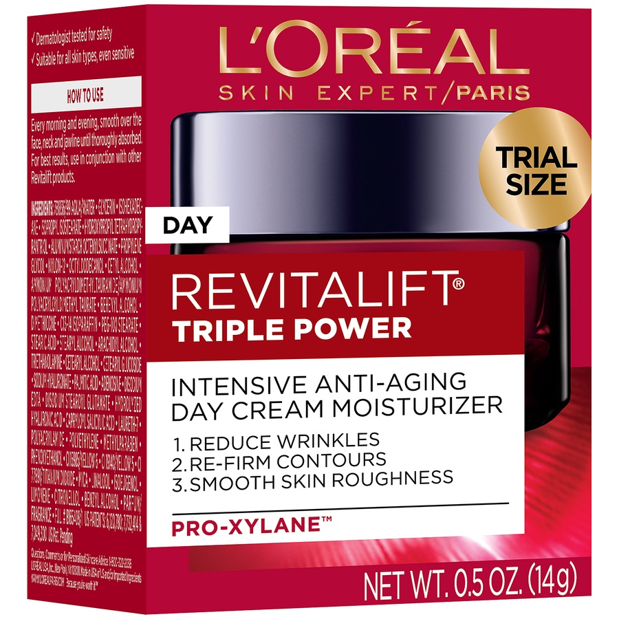 slide 3 of 5, L'Oréal Day And Night Revitalift Triple Power, 0.5 oz