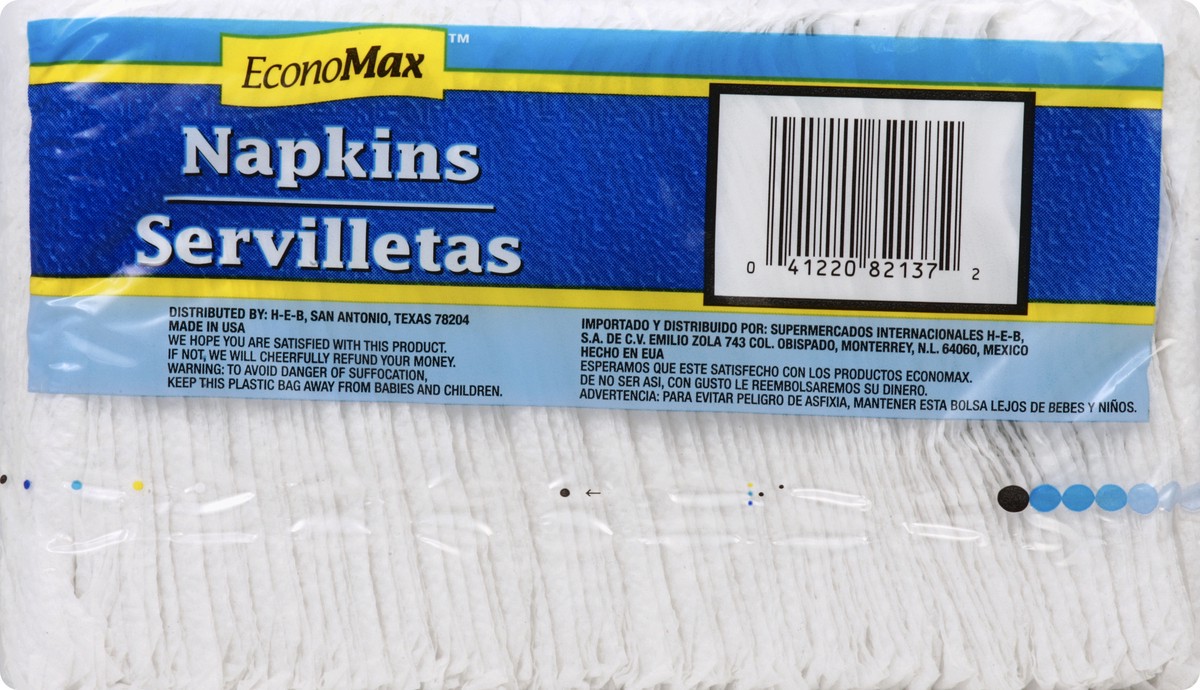 slide 7 of 8, EconoMax Napkins, 160 ct