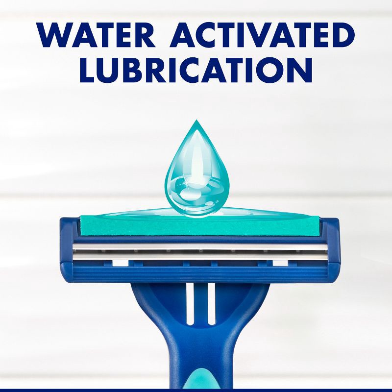 slide 5 of 8, Gillette Sensor2 Plus Pivoting Head Men's Disposable Razors - 15ct, 15 ct