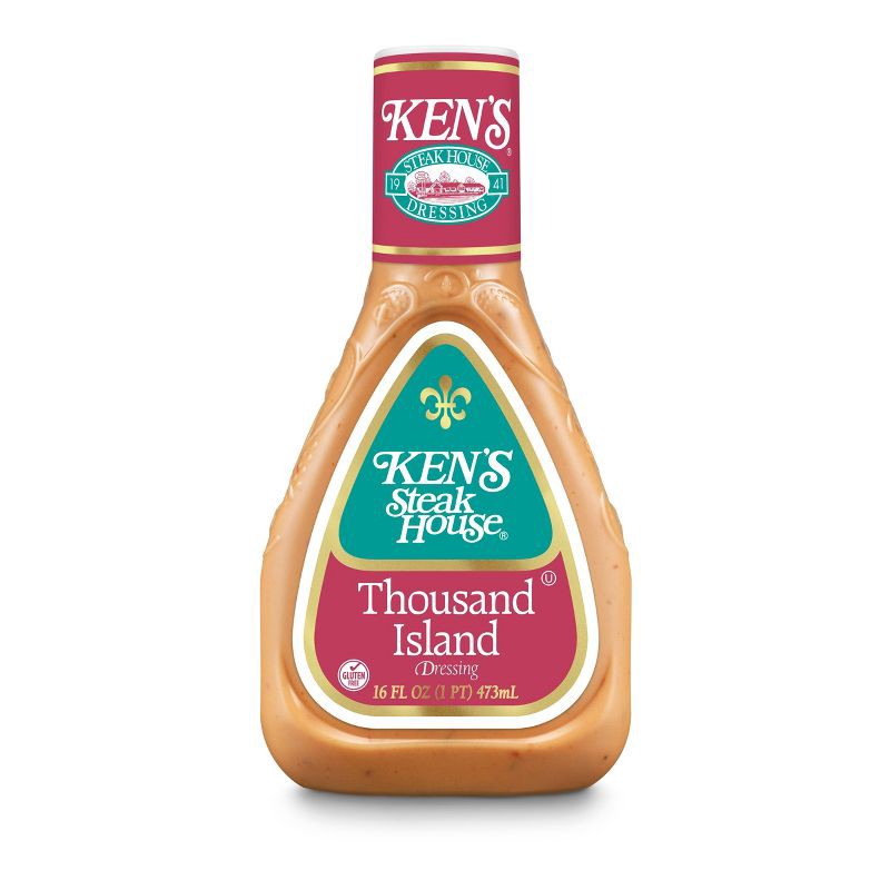 slide 1 of 4, Ken's Steak House Thousand Island Dressing - 16fl oz, 16 fl oz
