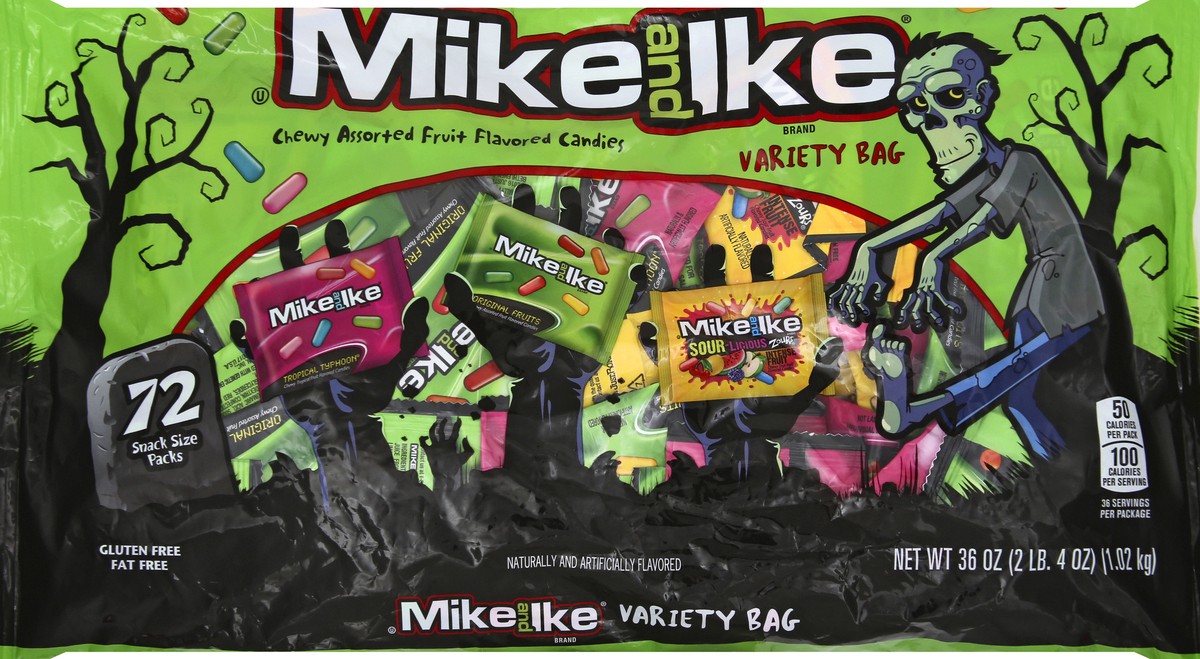 slide 8 of 8, MIKE AND IKE Candies 72 ea, 72 ct