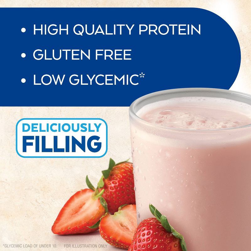 slide 3 of 11, Atkins Strawberry Non-Caffeinated Whey Protein Isolate Shake - 4pk/44 fl oz, 4 ct; 44 fl oz