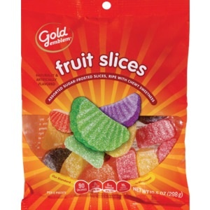 slide 1 of 1, CVS Gold Emblem Fruit Slices Assorted, 11 oz