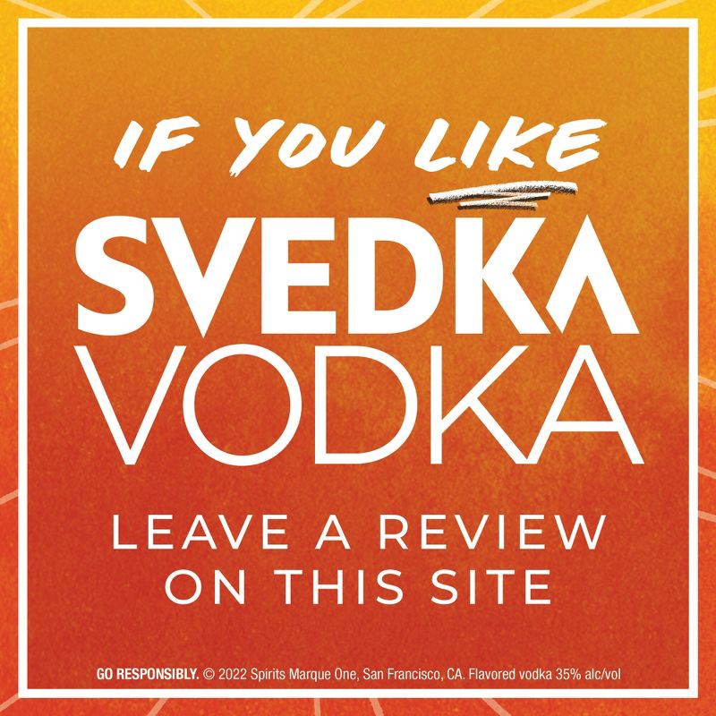 slide 5 of 6, SVEDKA Mango Pineapple Flavored Vodka - 750ml Bottle, 750 ml