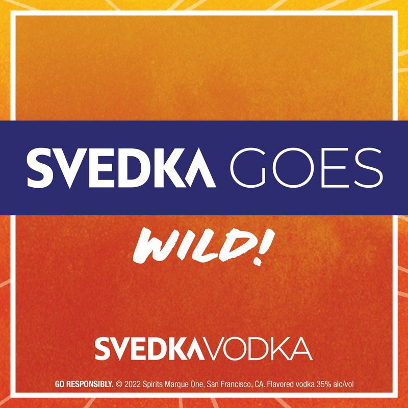 slide 6 of 6, SVEDKA Mango Pineapple Flavored Vodka - 750ml Bottle, 750 ml