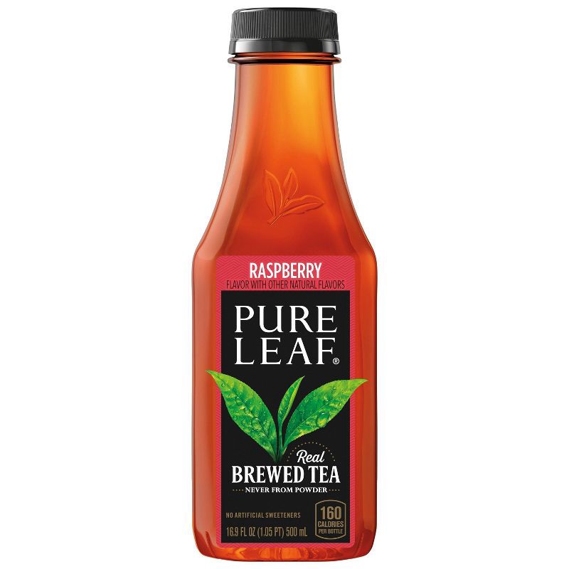 slide 3 of 5, PURE LEAF RTD Pure Leaf Raspberry Iced Tea - 6pk/16.9oz Bottles, 6 ct; 16.9 oz