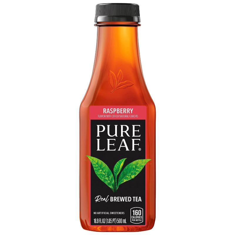 slide 6 of 8, PURE LEAF RTD Pure Leaf Raspberry Iced Tea - 6pk/16.9oz Bottles, 6 ct; 16.9 oz