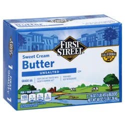 First Street Unsalted Butter