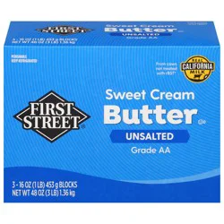 First Street Unsalted Butter