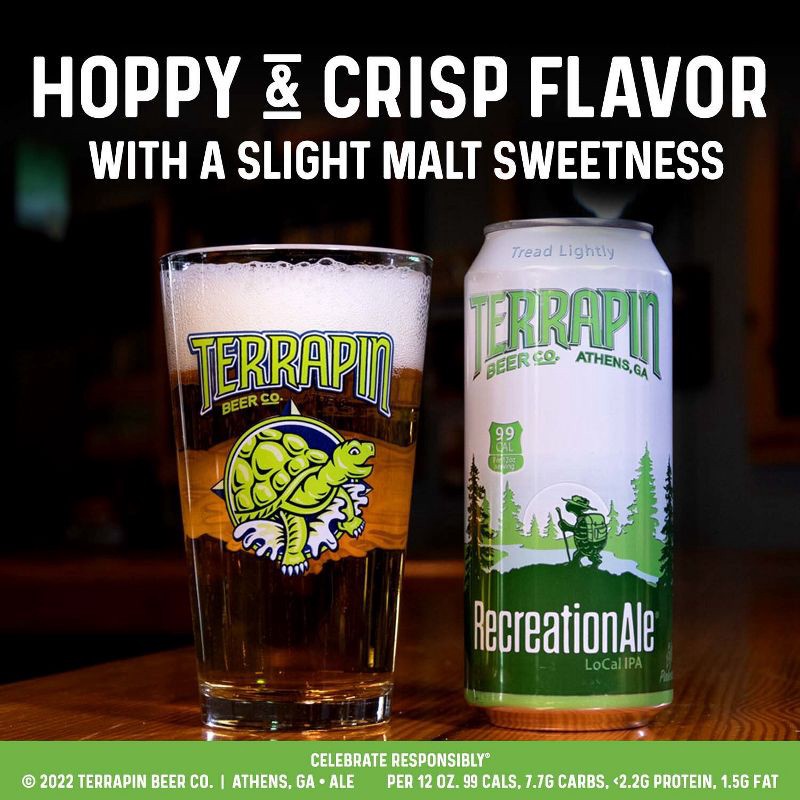 slide 3 of 8, Terrapin Beer Co. Terrapin Recreation Ale Session IPA Beer - 12pk/12 fl oz Cans, 12 ct; 12 fl oz