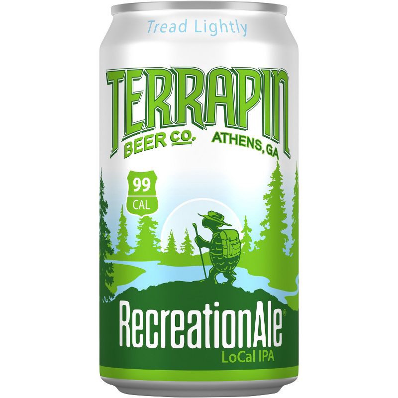 slide 1 of 8, Terrapin Beer Co. Terrapin Recreation Ale Session IPA Beer - 12pk/12 fl oz Cans, 12 ct; 12 fl oz