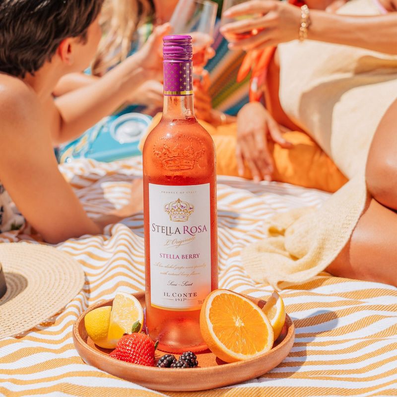 slide 12 of 14, Stella Rosa Stella Berry Rosé Wine - 750ml Bottle, 750 ml