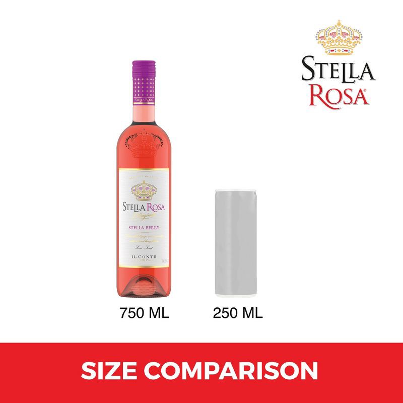 slide 9 of 14, Stella Rosa Stella Berry Rosé Wine - 750ml Bottle, 750 ml