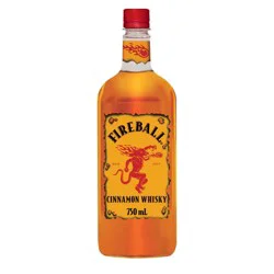 Fireball Red Hot Cinnamon Blended Whisky - 750ml Plastic Bottle