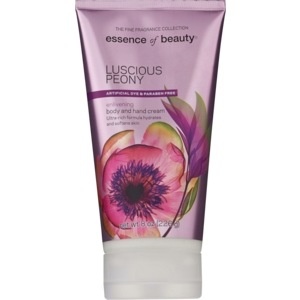 slide 1 of 1, Essence Of Beauty Body And Hand Cream Luscious Peony, 8 oz