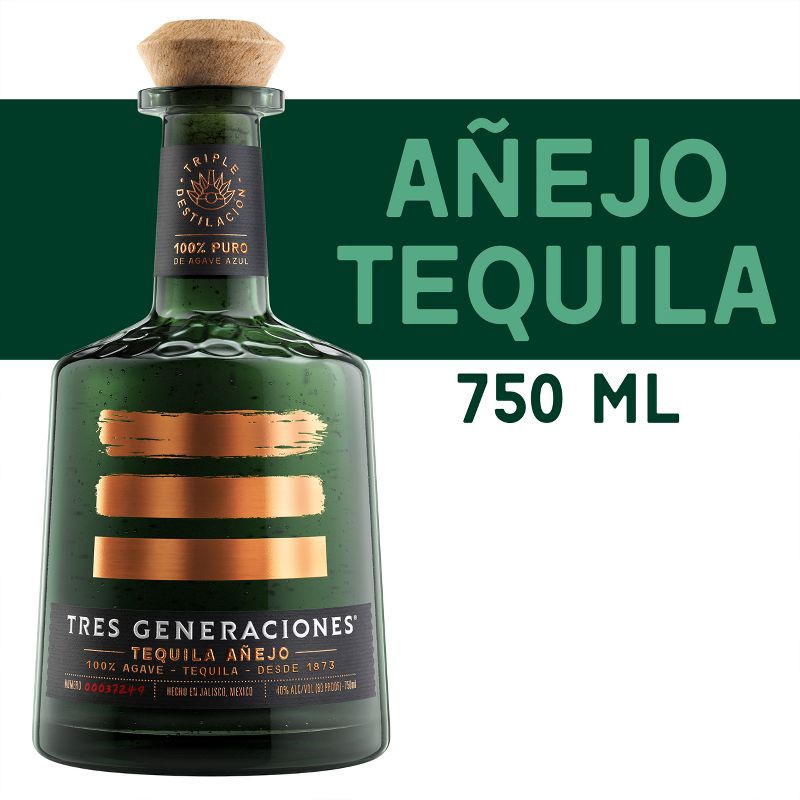 slide 3 of 7, Tres Generaciones Anejo Tequila - 750ml Bottle, 750 ml