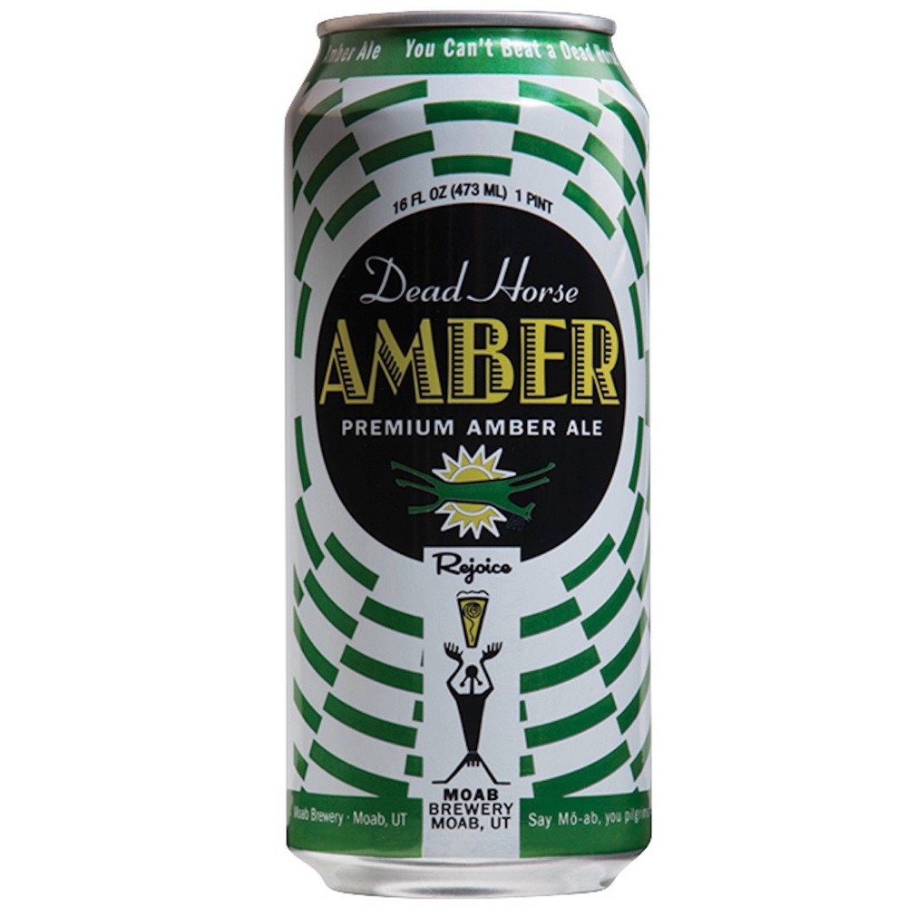 slide 2 of 2, Moab Brewery Moab Dead Horse Amber Ale Beer - 4pk/16 fl oz Cans, 4 ct; 16 fl oz