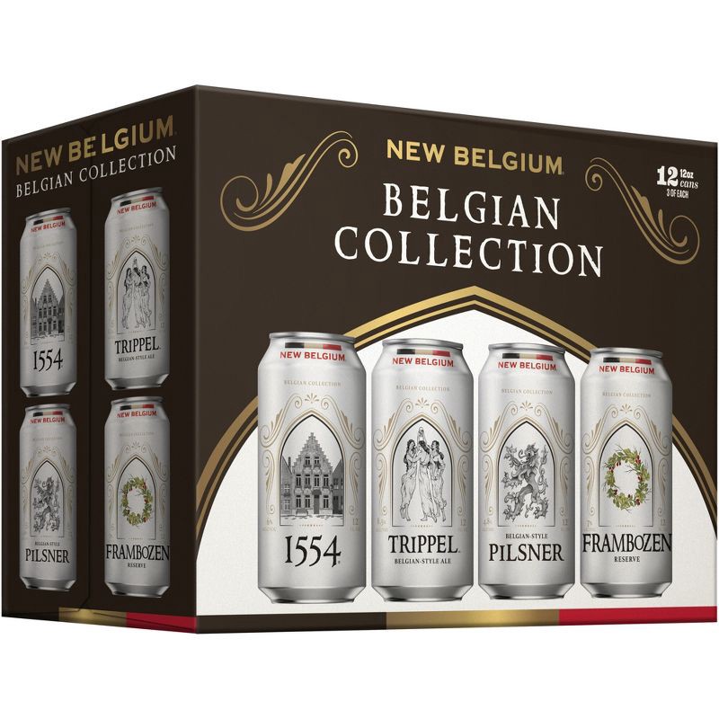 slide 5 of 8, New Belgium Brewing Variety Pack - 12pk/12 fl oz Cans, 12 ct; 12 fl oz