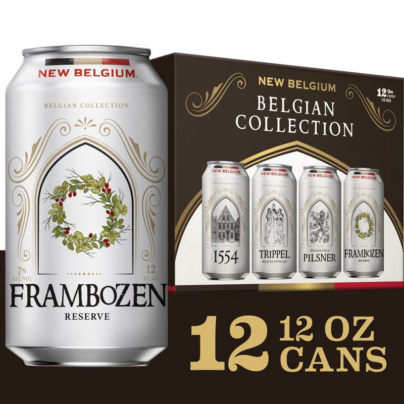 slide 6 of 8, New Belgium Brewing Variety Pack - 12pk/12 fl oz Cans, 12 ct; 12 fl oz