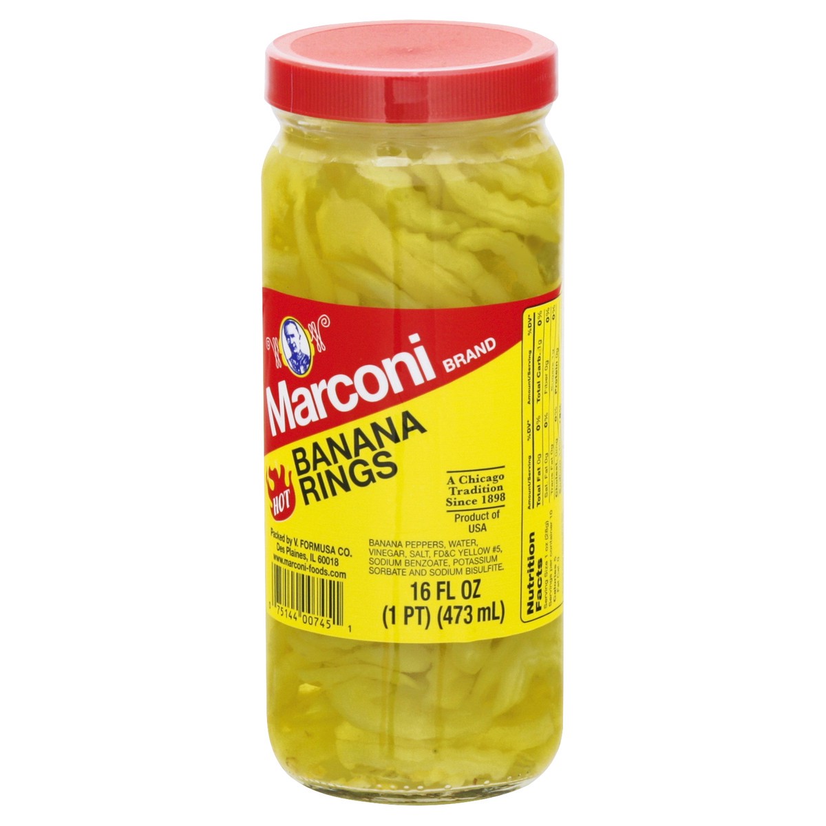 slide 7 of 10, Marconi Banana Rings 16 oz, 16 oz