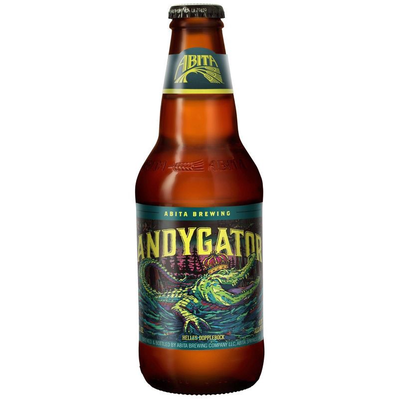 slide 2 of 8, Abita Andygator Helles Dopplebock Beer - 6pk/12 fl oz Bottles, 6 ct; 12 fl oz