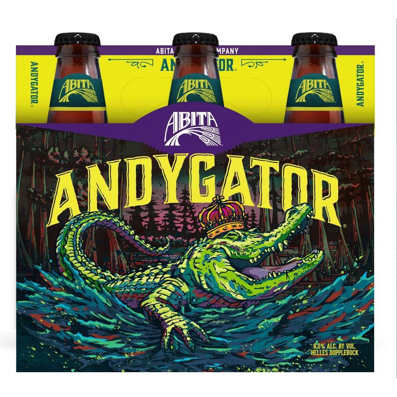 slide 5 of 8, Abita Andygator Helles Dopplebock Beer - 6pk/12 fl oz Bottles, 6 ct; 12 fl oz