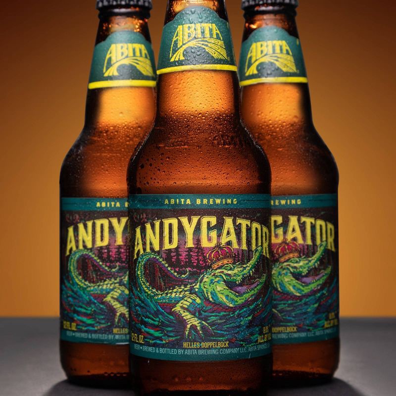 slide 8 of 8, Abita Andygator Helles Dopplebock Beer - 6pk/12 fl oz Bottles, 6 ct; 12 fl oz